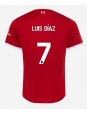 Billige Liverpool Luis Diaz #7 Hjemmedrakt 2023-24 Kortermet